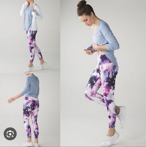 Nwt- Lululemon high times pants - Bloomington pixie multi